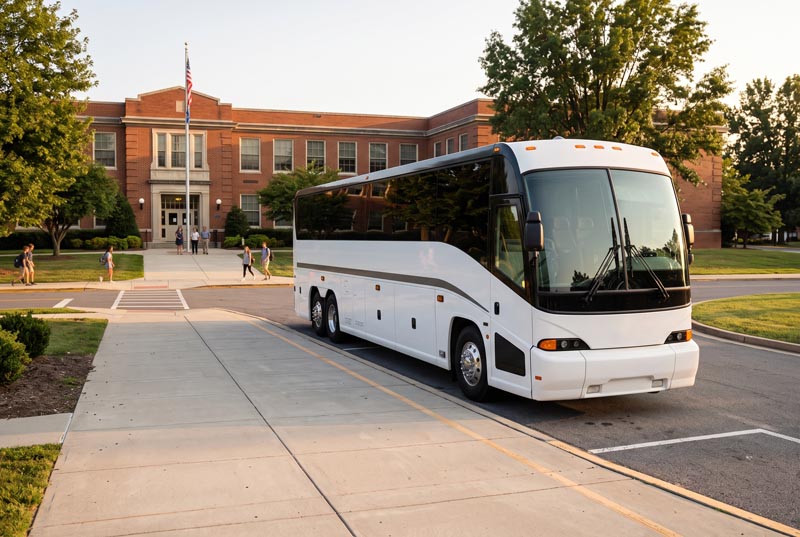 School Field Trip Bus Rentals in Abilene, TX